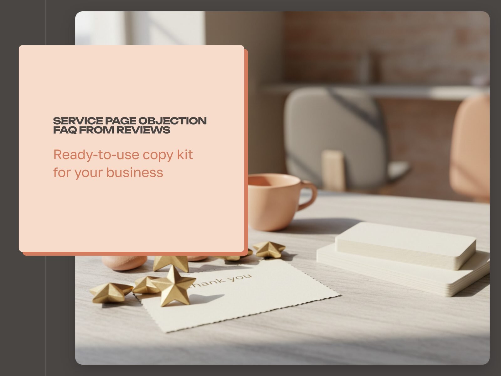 Service Page Objection FAQ from Reviews