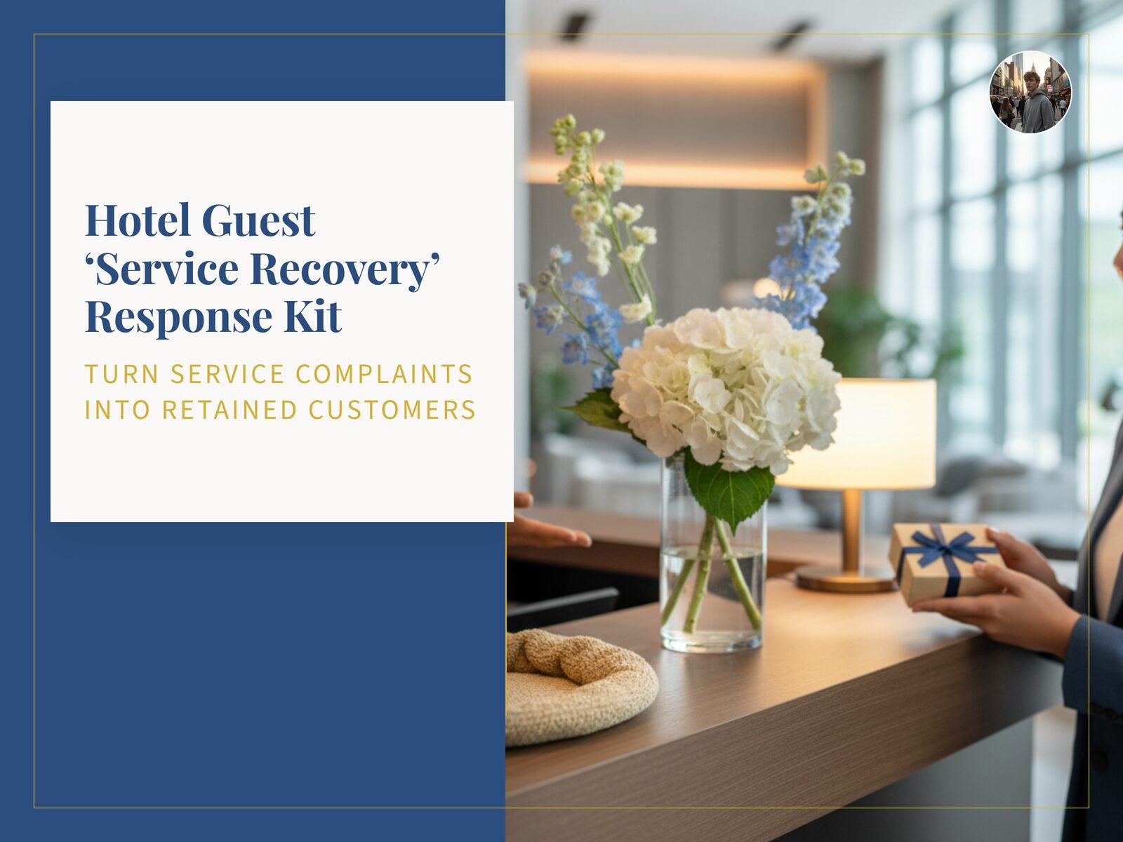 Hotel Guest 'Service Recovery' Response Kit