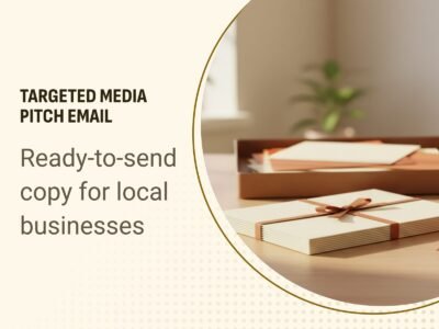 Targeted Media Pitch Email