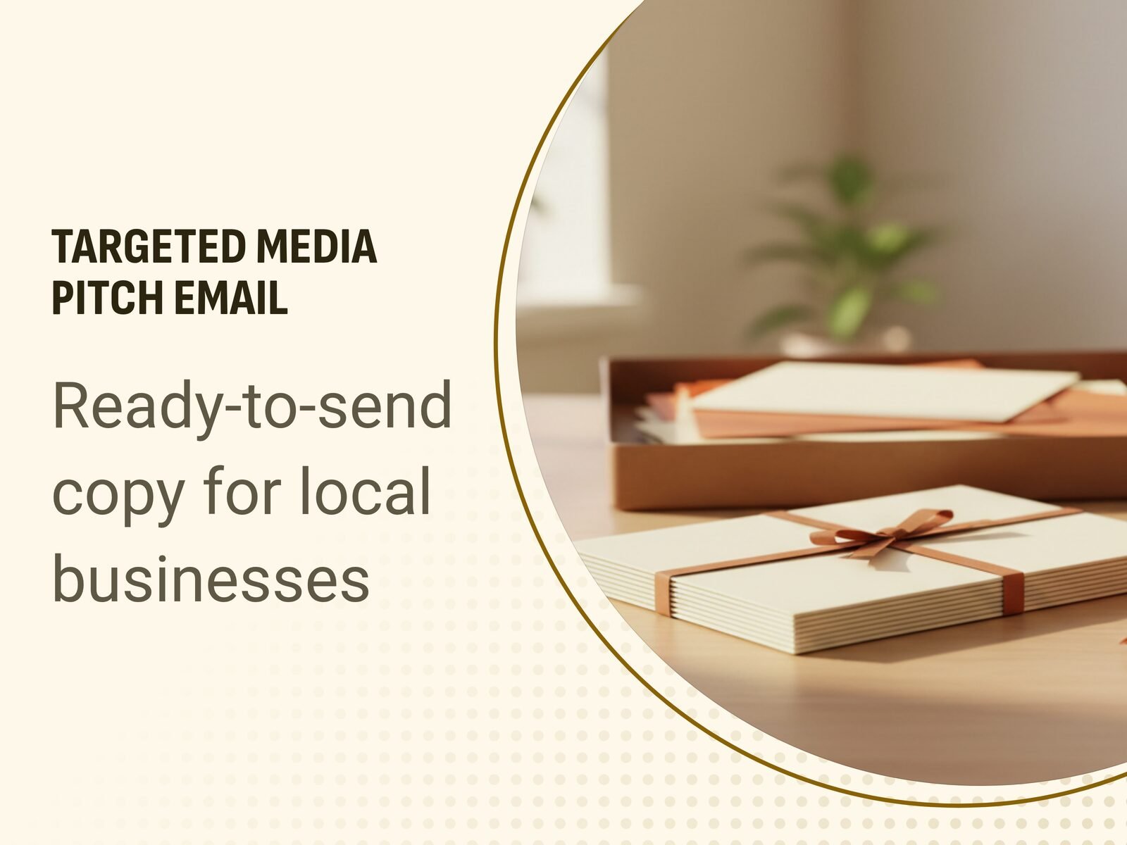 Targeted Media Pitch Email