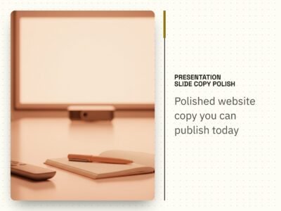 Presentation Slide Copy Polish