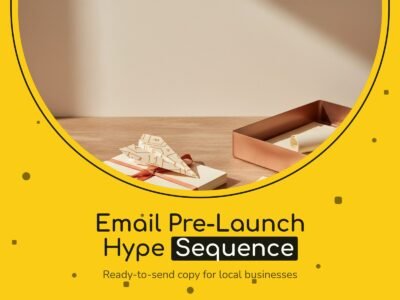 Email Pre-Launch Hype Sequence