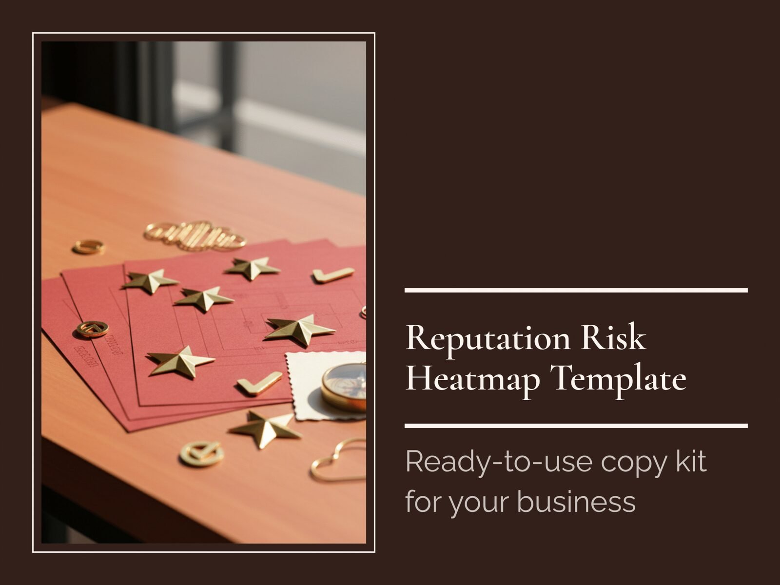 Reputation Risk Heatmap Template