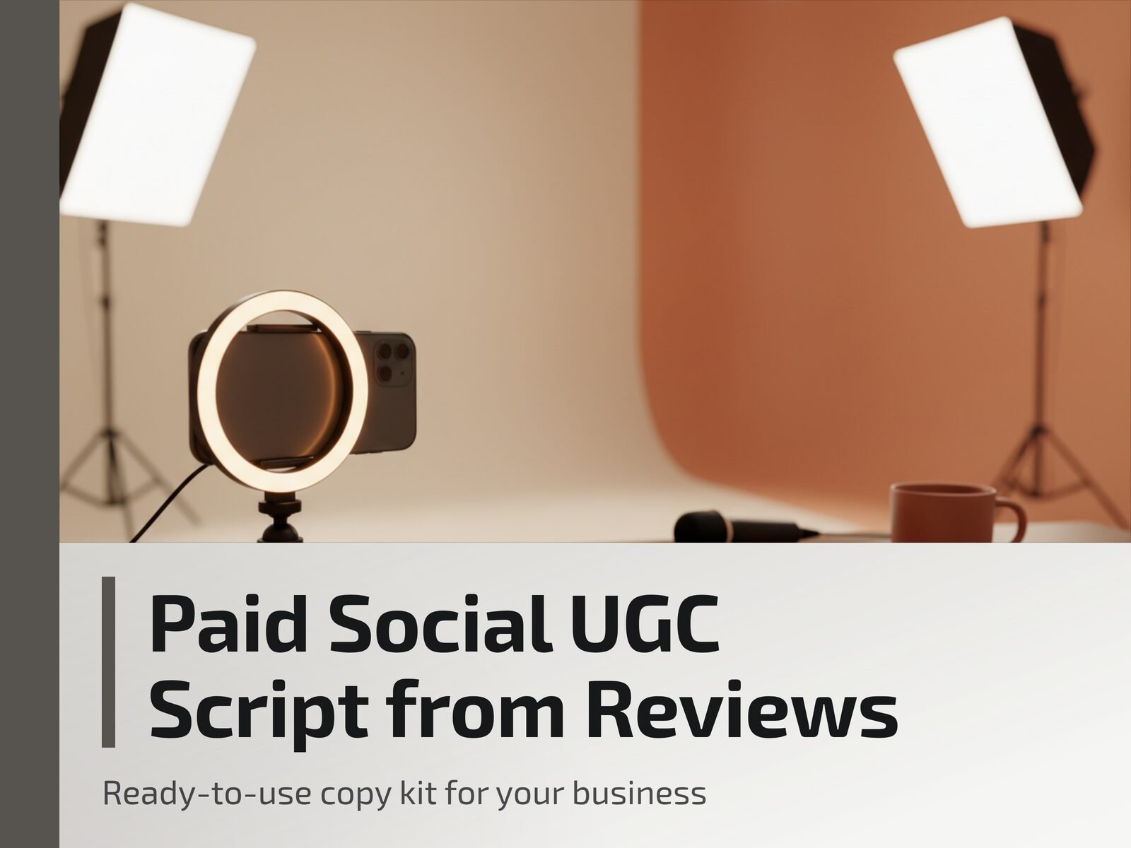 Paid Social UGC Script from Reviews