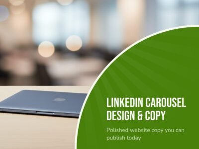 LinkedIn Carousel Design & Copy