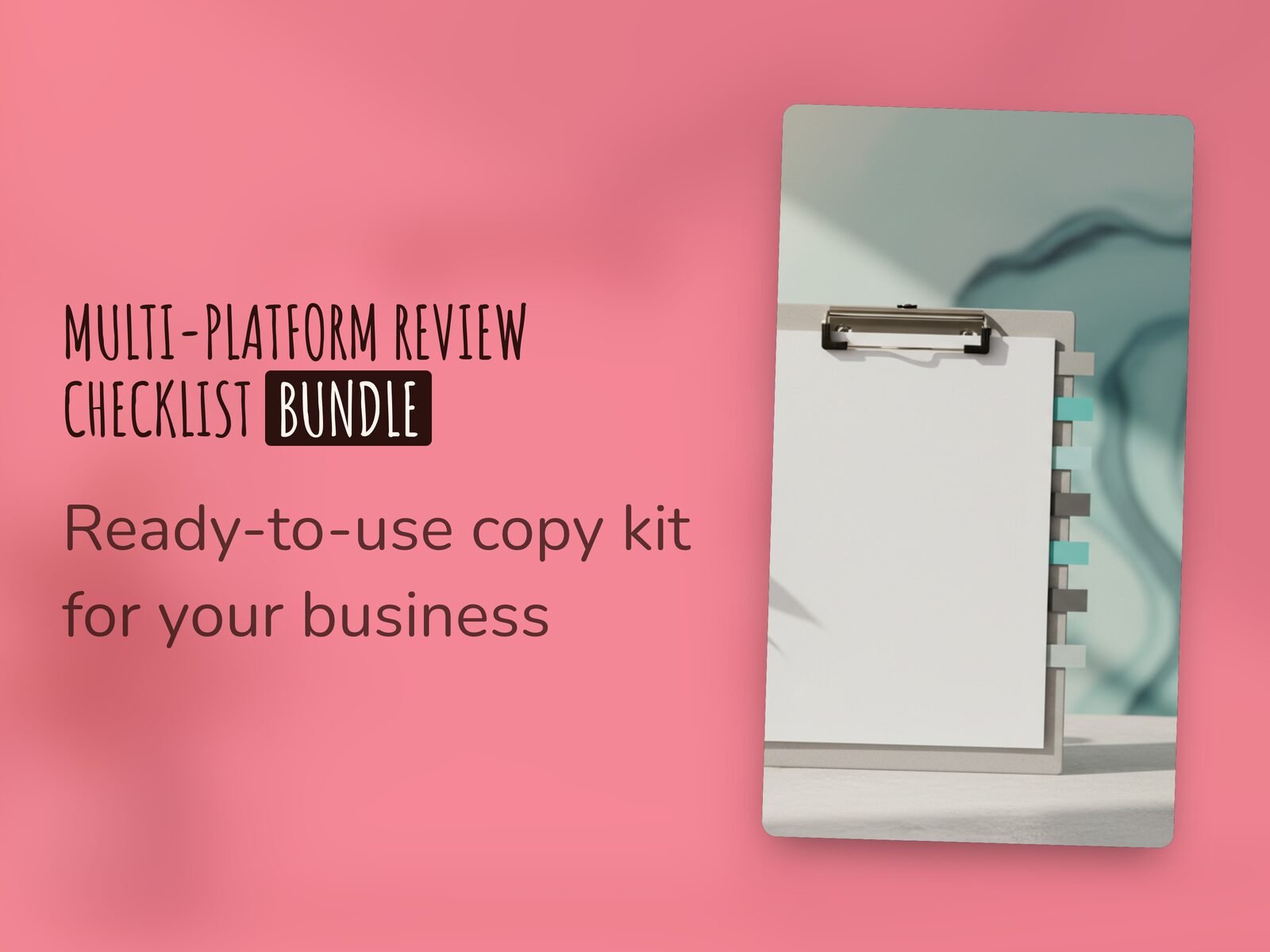 Multi-Platform Review Checklist Bundle