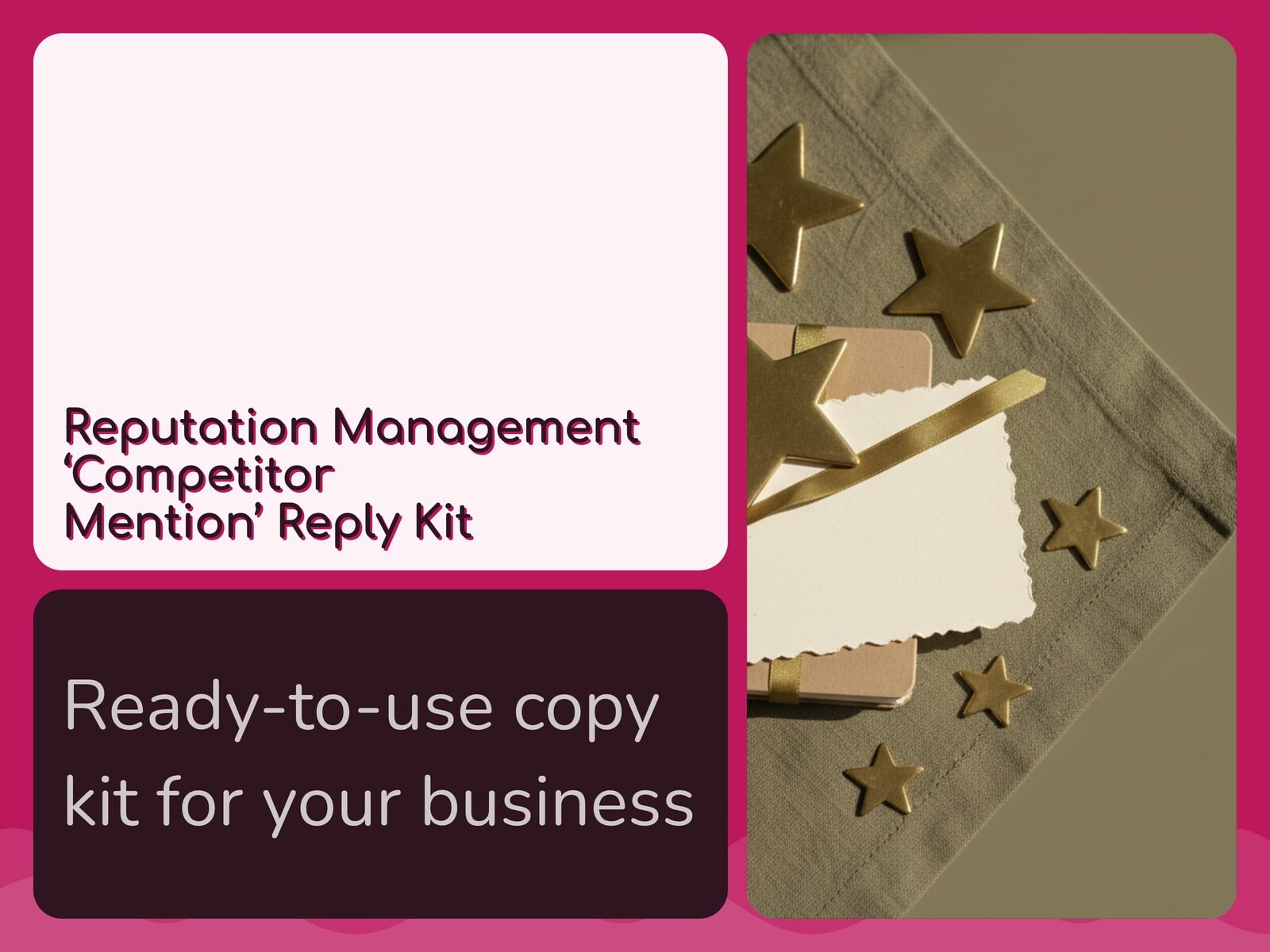 Reputation Management 'Competitor Mention' Reply Kit