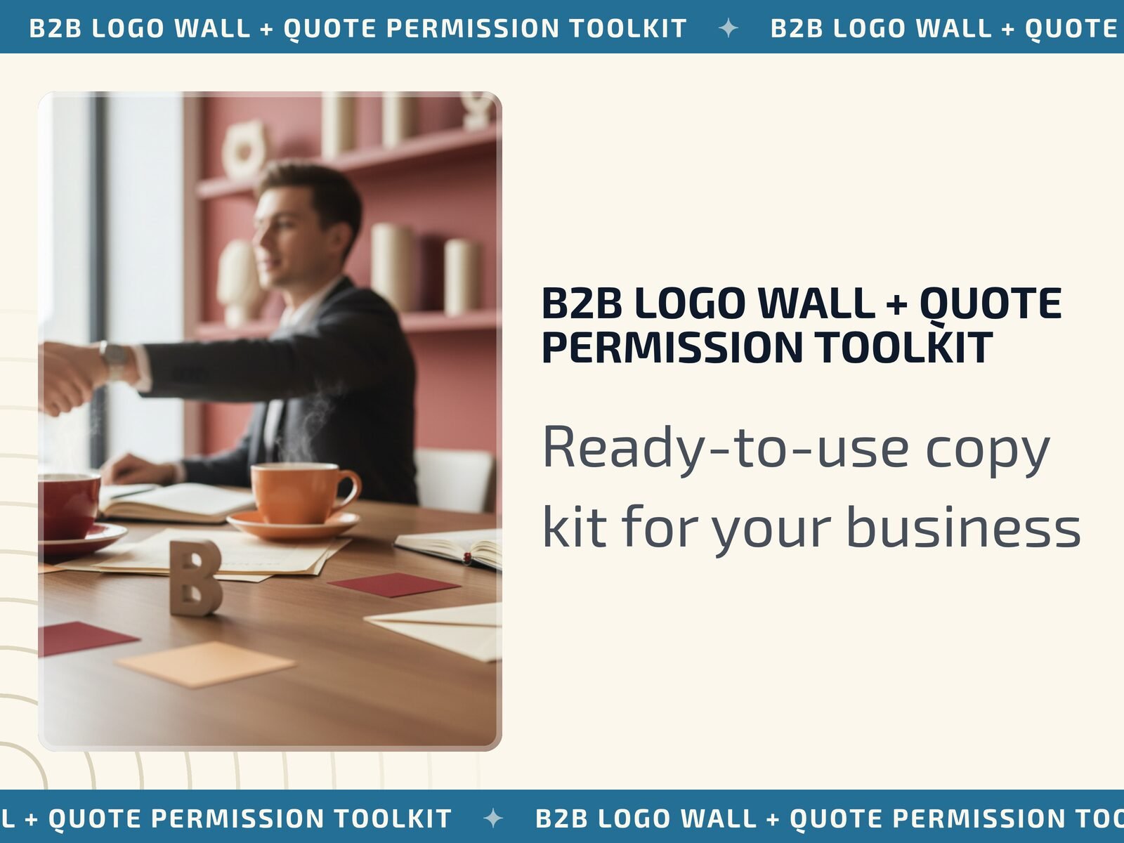 B2B Logo Wall + Quote Permission Toolkit