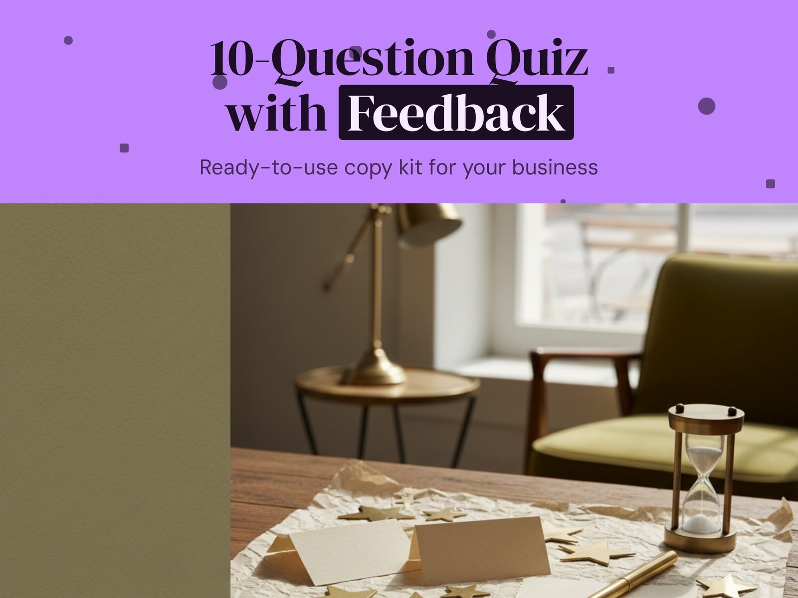 10-Question Quiz with Feedback