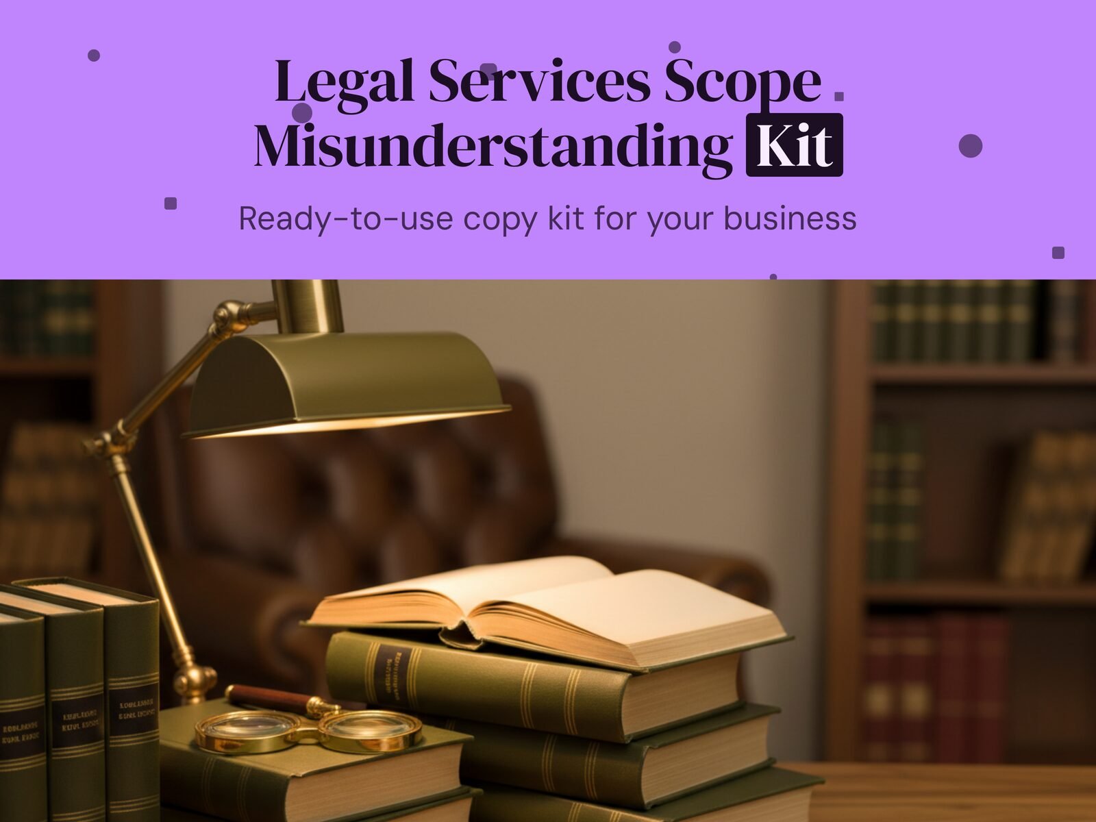 Legal Services Scope Misunderstanding Kit
