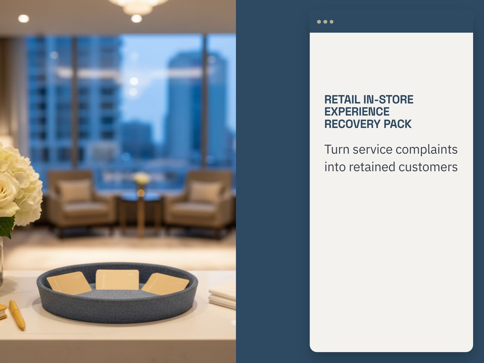 Retail In-Store Experience Recovery Pack