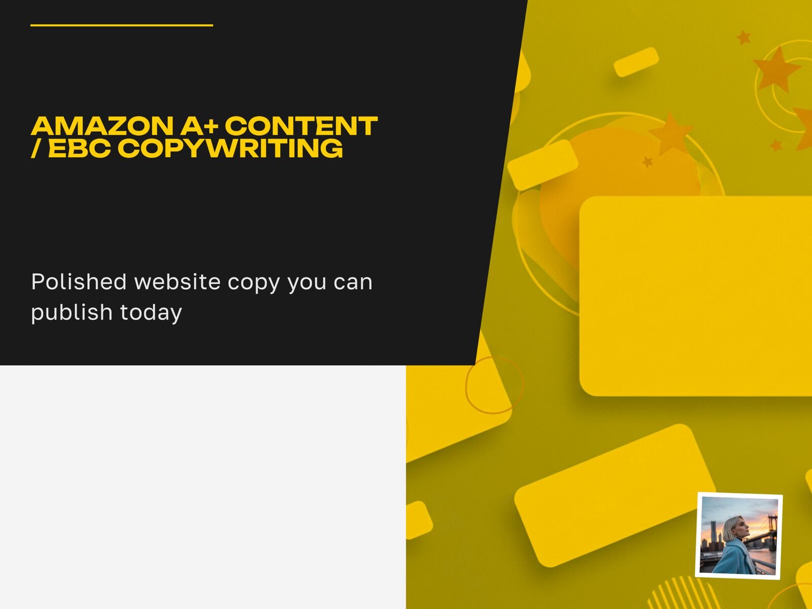 Amazon A+ Content / EBC Copywriting