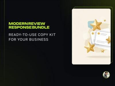 Modern Review Response Bundle