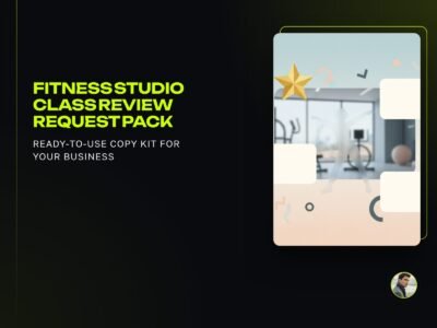 Fitness Studio Class Review Request Pack