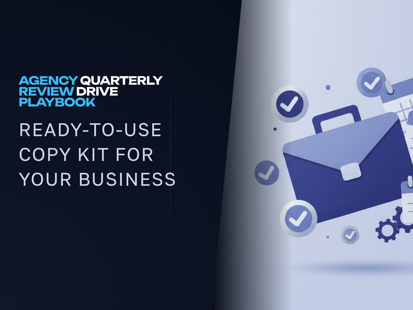 Agency Quarterly Review Drive Playbook
