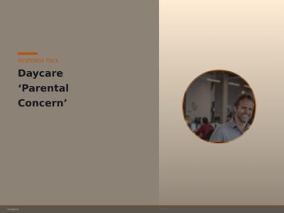 Daycare 'Parental Concern' Response Template