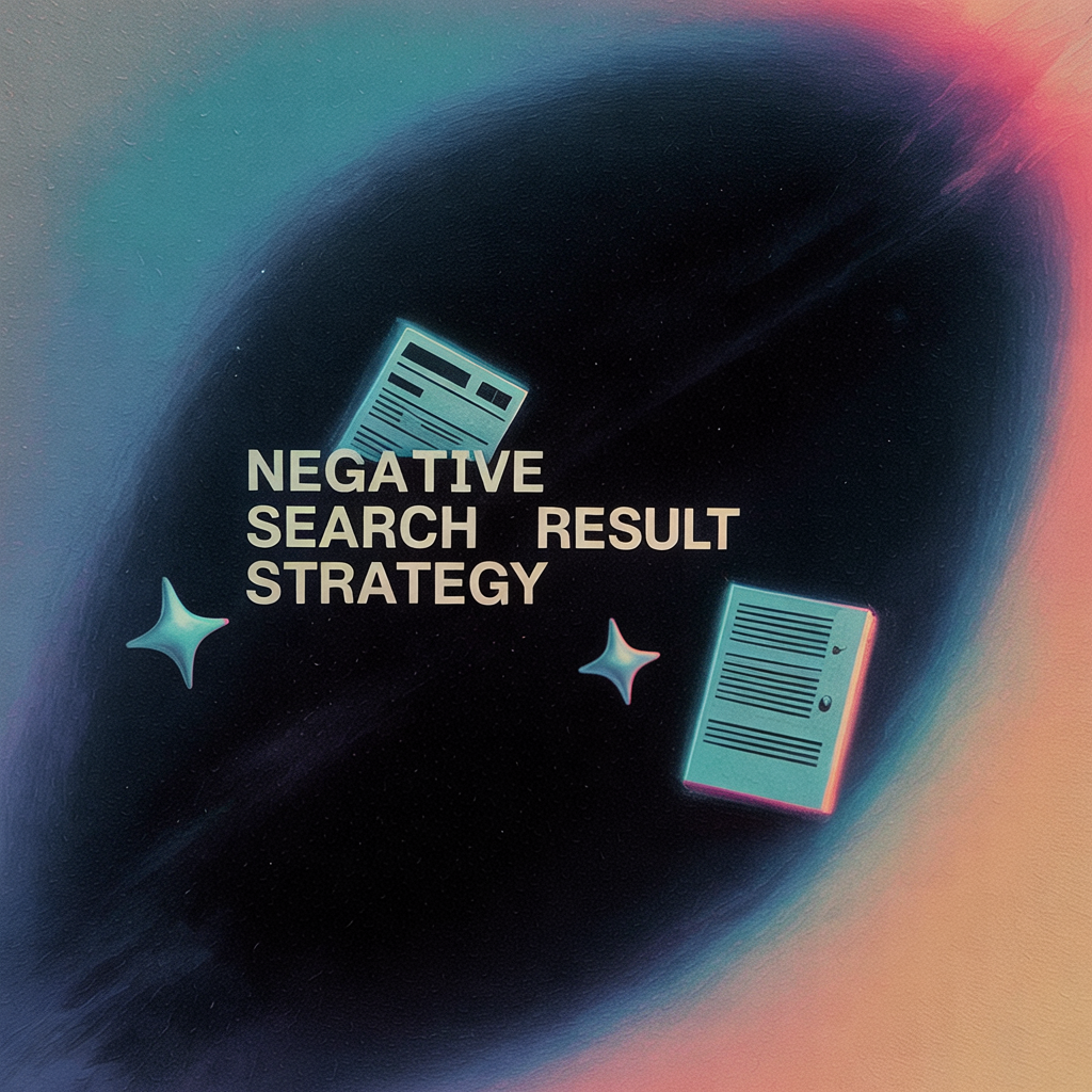 Negative Search Result Strategy