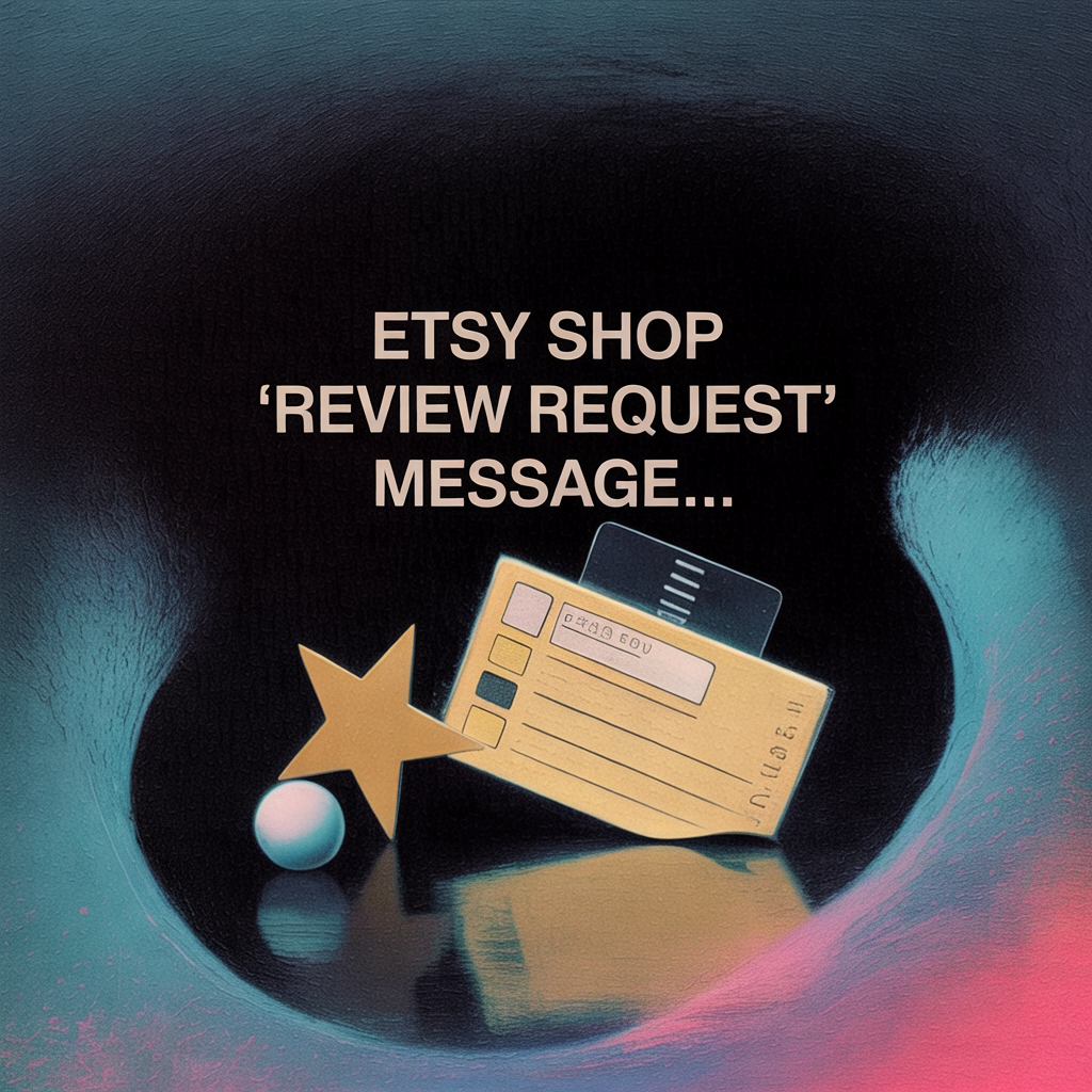 Etsy Shop 'Review Request' Message Checklist