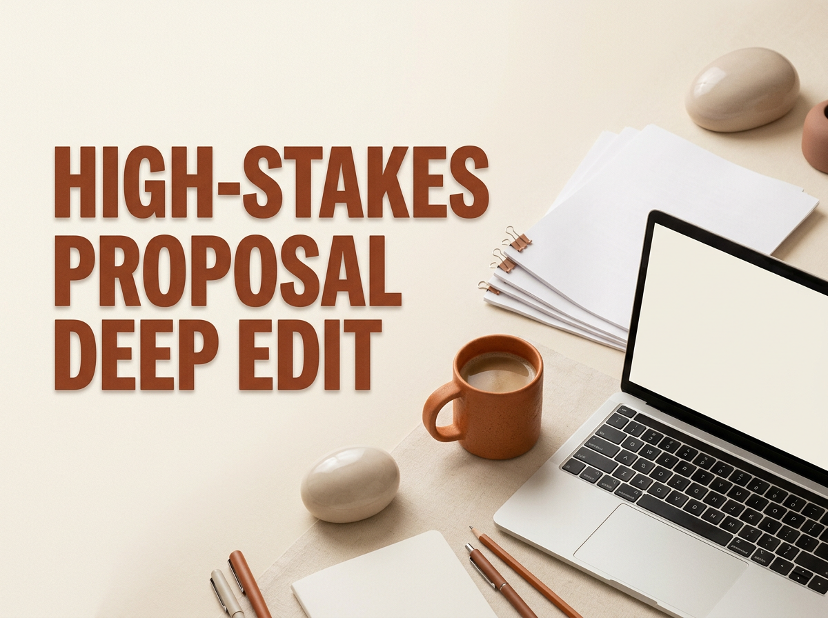 High-Stakes Proposal Deep Edit