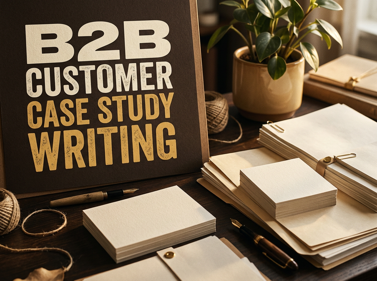 B2B Customer Case Study Writing