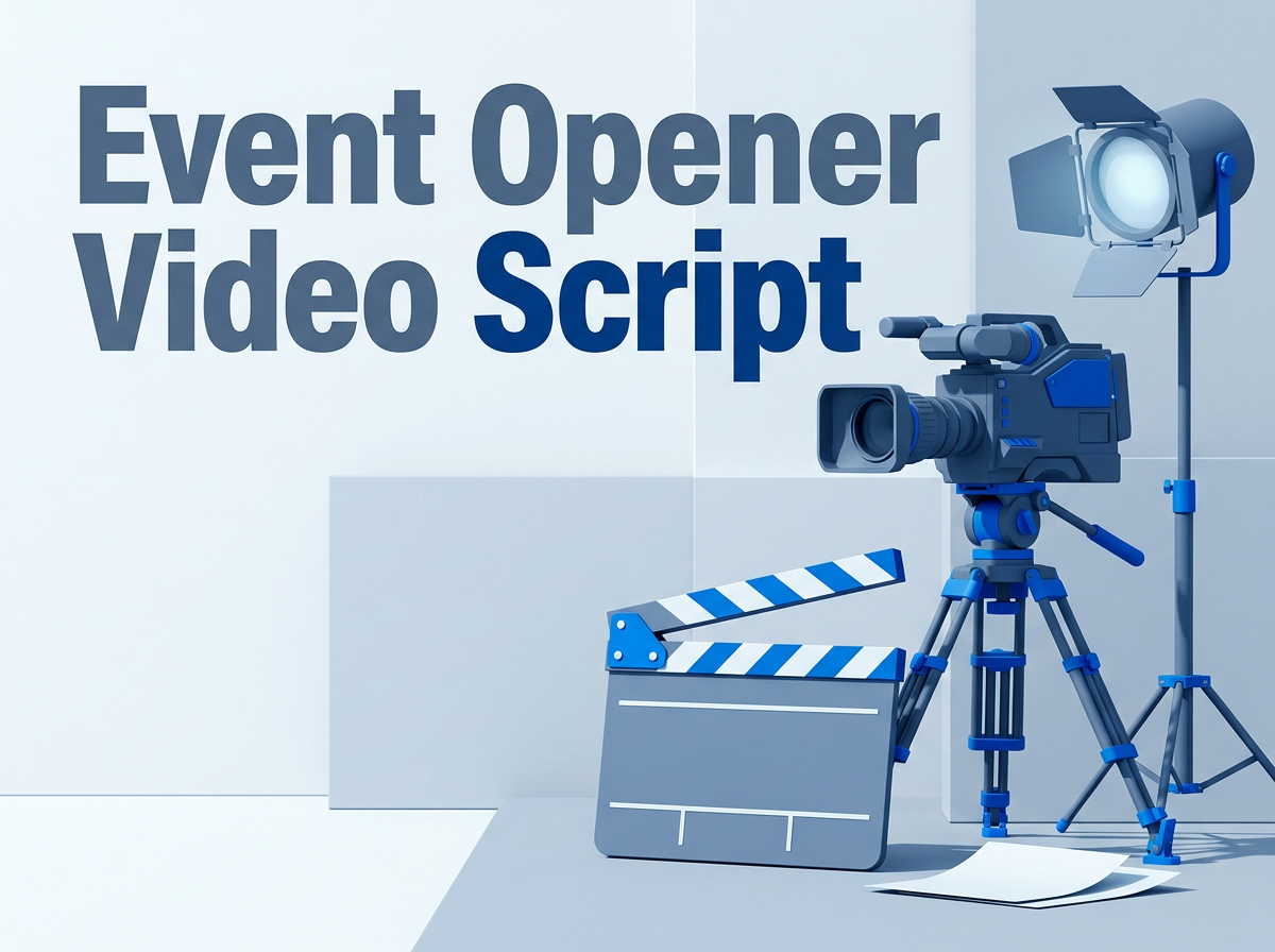 Event Opener Video Script