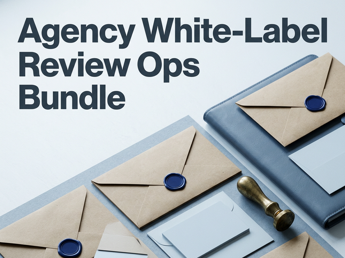 Agency White-Label Review Ops Bundle