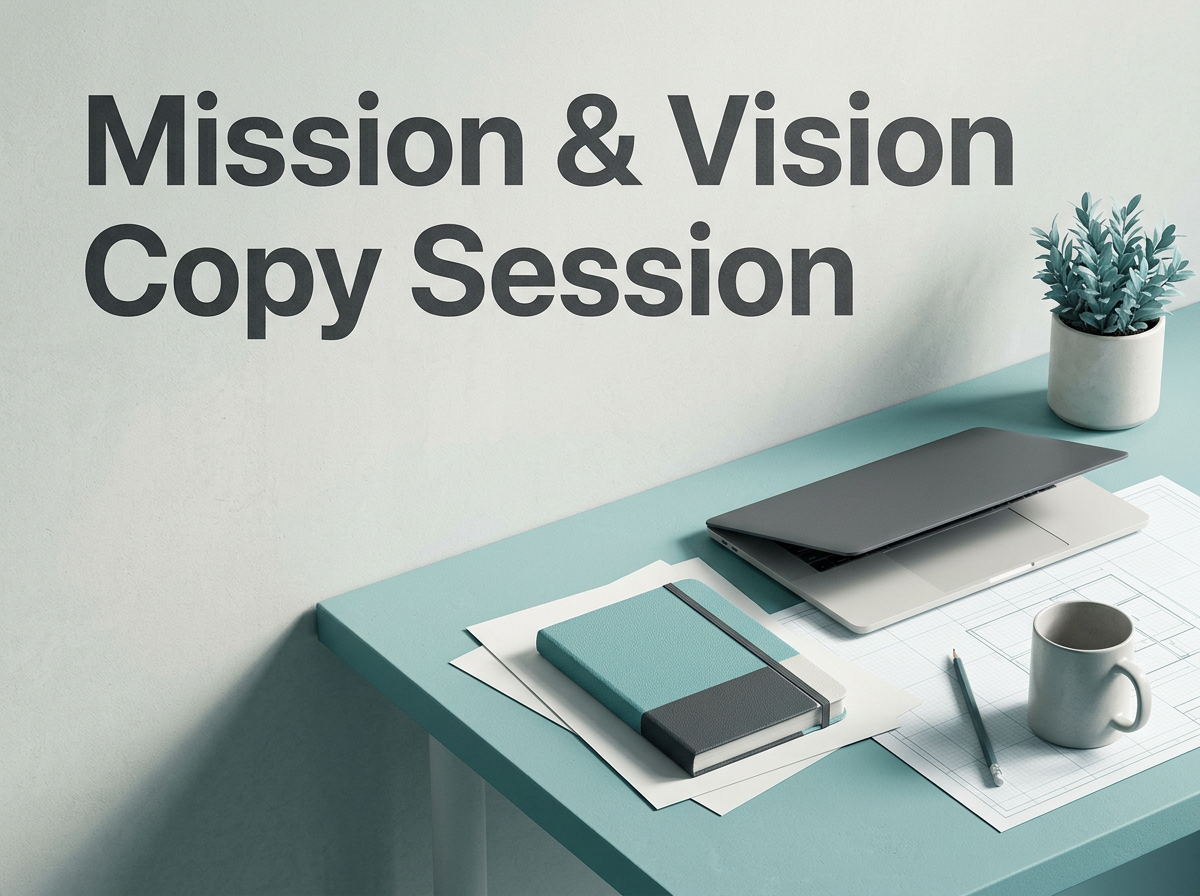 Mission & Vision Copy Session