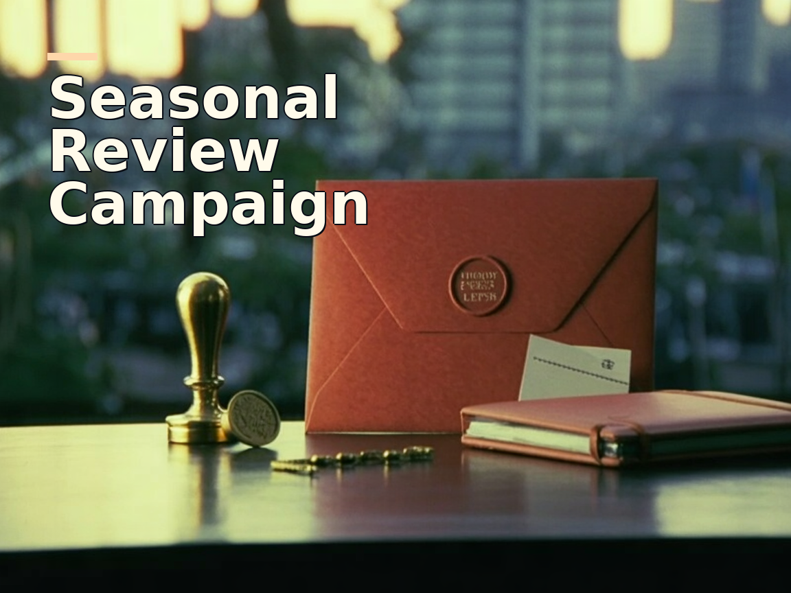 Seasonal Review Push Campaign Outline