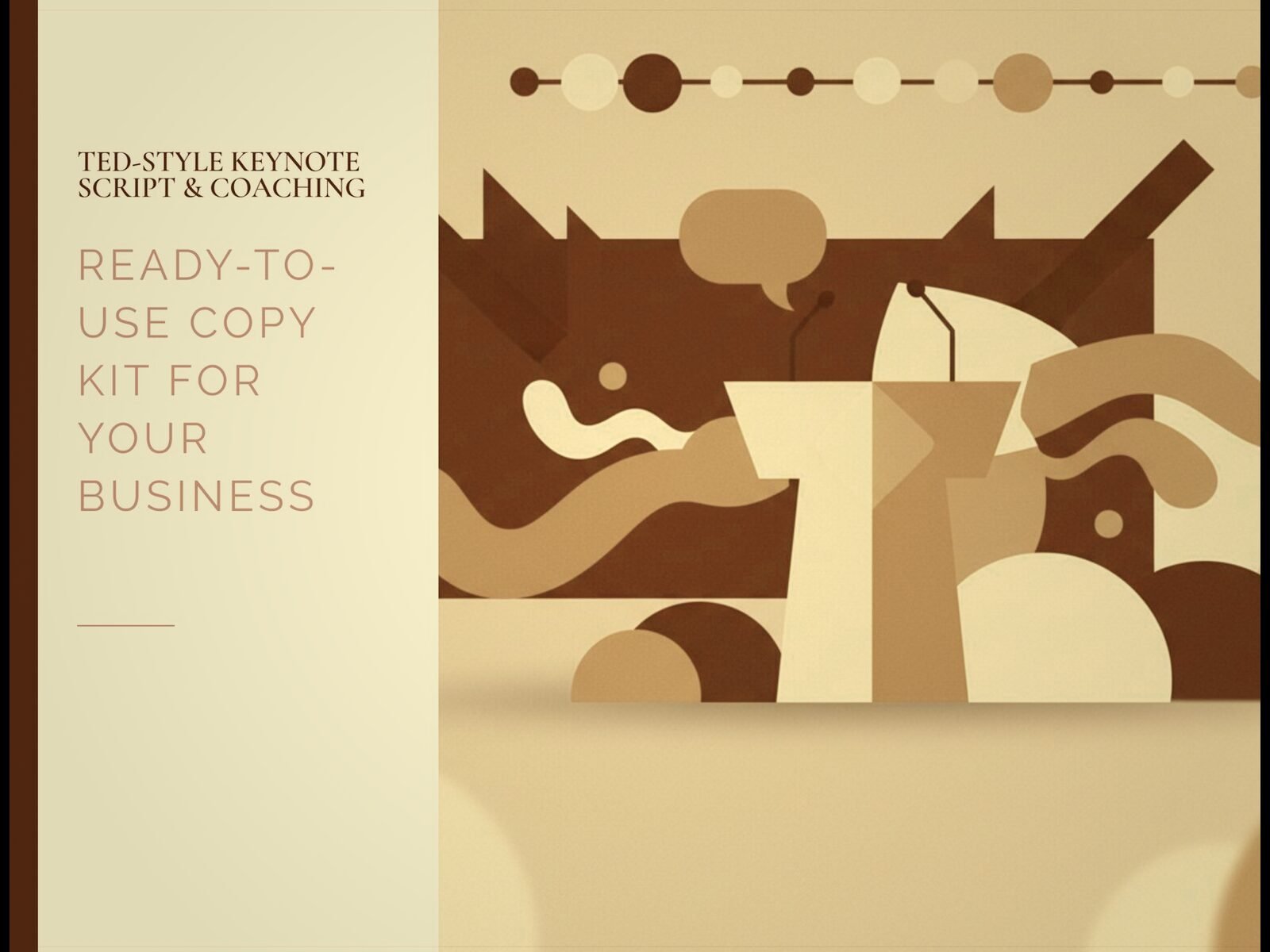 TED-Style Keynote Script & Coaching